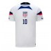 Lacne Muži Futbalové dres Spojené štáty Christian Pulisic #10 MS 2022 Krátky Rukáv - Domáci